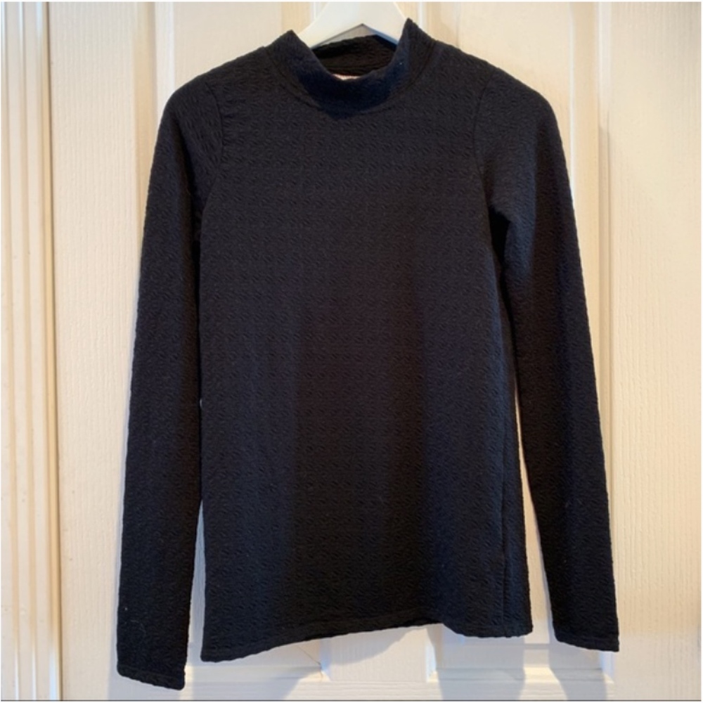 Anthropologie Everyday Mock-Neck Top